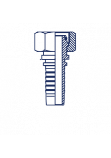 Фитинг DN 25 DKO-S (Г) 42x2 30