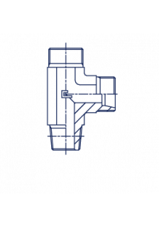 Штуцер FLC DL10 BSPT 1/4" (корпус)