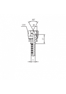 Фитинг DN 06 DKM (Г) 16x1.5