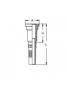 Фитинг DN 50 SFS 2 79.4 Interlock