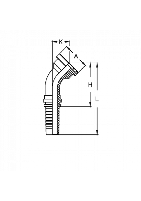 Фитинг DN 50 SFS 2 79.4 (45)