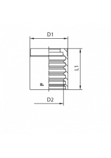 Муфта DN 10 1SN/2SN/2SC NEW