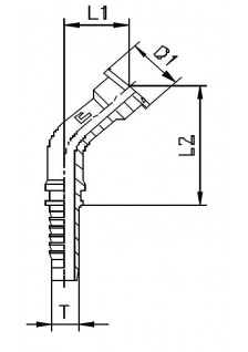 Фитинг DN 50 SFL 2 71.4 (45)