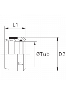 Кольцо R DL15 B4