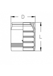Муфта DN 20 4SP/4SH/R13/R15 CS NEW