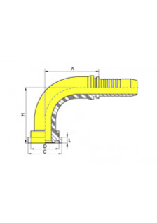 Фитинг DN 50 SFS 2 79.4 (90)