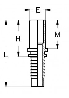 Фитинг DN 06 BEL (Ш) 10