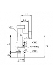 Штуцер FNLE DS30 BSP1.1/4" (корпус)