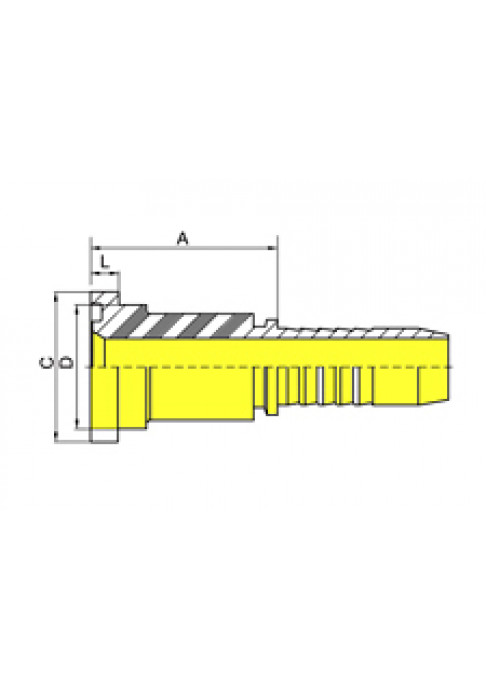 Фитинг DN 38 SFS 1.1/2 63.5