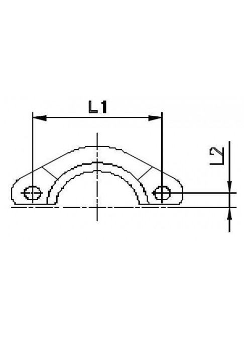 Скоба AFS6 1.1/4 (1шт.)