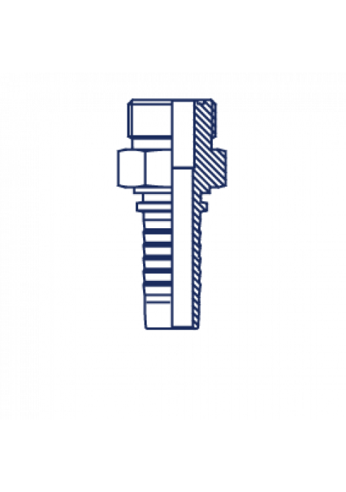 Фитинг DN 32 ORFS (Ш) 1.11/16