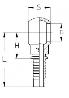 Фитинг DN 06 BANJO 16x1.5