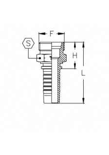 Фитинг DN 06 DKO-S (Ш) 20x1.5 12