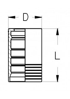 Муфта DN 38 R13/R15 Interlock