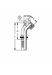 Фитинг DN 06 DKO-S (Г) 18x1.5 10 (45)