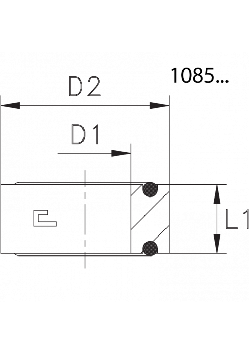Шайба BSP1/4" (o-ring)