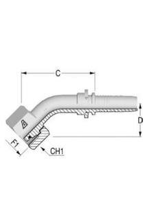 Фитинг DN 12 DKO-S (Г) 24x1.5 16 (45)