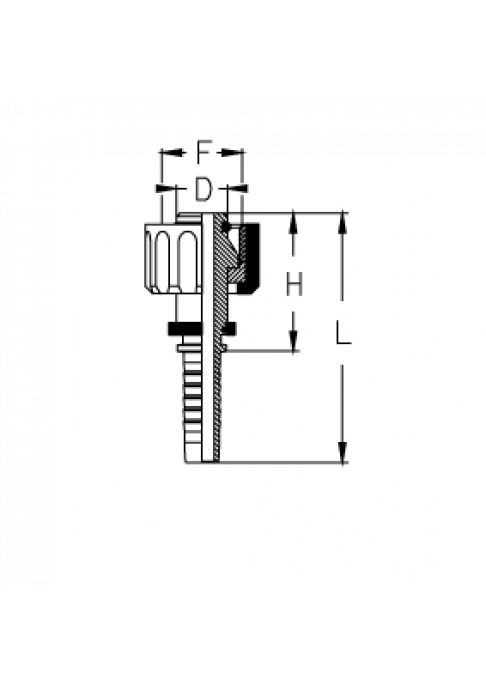 Фитинг DN 06 DKF-W (Г) 22x1.5