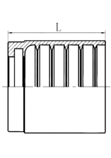 Муфта DN 38 1SN/2SN