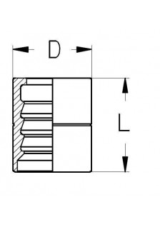Муфта DN 12 1SN/2SN/2SC с зачисткой