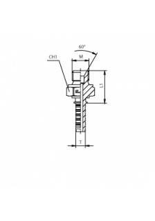 Фитинг DN 06 DKM (Ш) 16x1.5