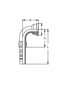 Фитинг DN 50 SFS 2 79.4 (90) СS