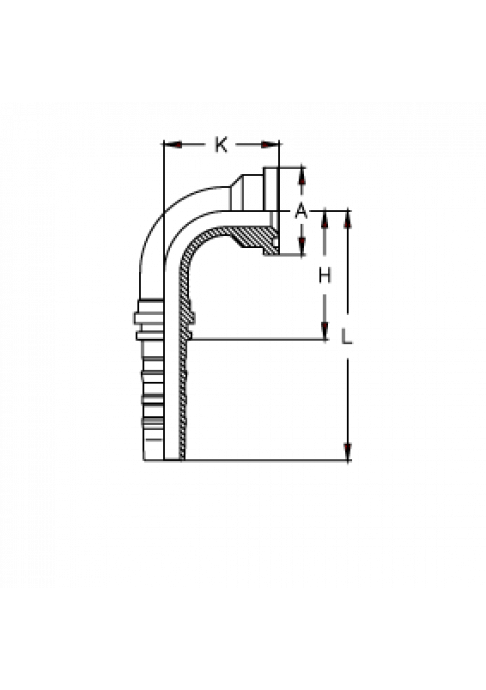 Фитинг DN 50 SFS 2 79.4 (90) СS